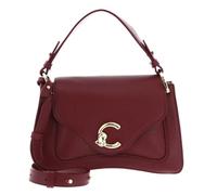 Coccinelle Pelle borsa a tracolla borsetta C-Me Grained Leather Handbag Ribes mirtillo