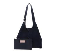 Coccinelle C-Easy Borsa a spalla Vera Pelle 34 cm blu