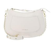 Coccinelle C-Easy Borsa a tracolla bianco, pelle di vacchetta grana, donna
