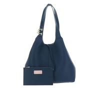Coccinelle Pelle borsa a tracolla C-Easy Shopper Deep Blue beige