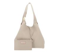 Coccinelle Borsa a spalla C-Easy Large in pelle Sandshell beige