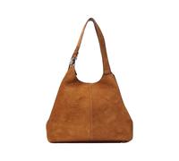 Coccinelle Pelle borsa a tracolla C-Easy Suede Handbag Cognac/Cognac marrone