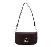 Coccinelle Pelle borsa a tracolla C-Me Calf Smooth Leather Handbag Berry viola scuro