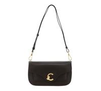 Coccinelle Pelle borsa a tracolla C-Me Calf Smooth Leather Handbag Fango verde scuro