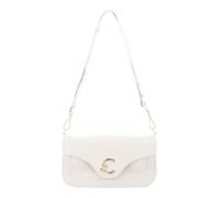 Coccinelle C-Me Borsa a tracolla Pelle 26 cm bianco