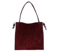 Coccinelle Dulse Suede - Borsa a secchiello 40 cm (ribes) rosso