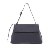 Coccinelle Pelle borsa a tracolla Fern Shoulder Bag Grained Leather Stove grigio cadetto