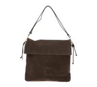 Coccinelle Pelle borsa a tracolla Lidia Suede Le. / Smooth Le. Shoulderbag Fango/Fango verde scuro