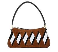 Coccinelle Pelle borsa a tracolla Lisbet N.G.Patc Handbag Multi Cognac/Noir marrone