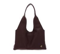 Coccinelle Pelle borsa a tracolla Nell Handbag Grained Leather Berry viola scuro