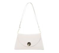 Coccinelle Pelle borsa a tracolla Nikla Handbag Double Grainy Leather Pearl/Cognac avorio