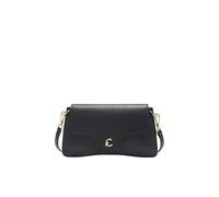 Coccinelle Pelle borsa a tracolla pochette C-Me Hi-Tech Crossbody Bag Noir nero