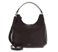 Coccinelle Pelle borsa a tracolla Rebekka Handbag Grained Leather Brunette marrone scuro