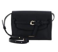 Coccinelle Borsa a tracolla Sabine in pelle di vacchetta finemente grana Nero Donna