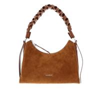 Coccinelle Pelle borsa a tracolla Suede Bimaterial Shoulderbag Cognac/Cognac marrone chiaro