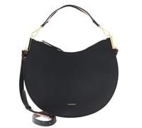Coccinelle Pelle borsa a tracolla Sunup Handbag Double Grainy Leather Noir/Cognac nero
