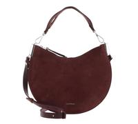 Coccinelle Pelle borsa a tracolla Sunup Handbag Suede Leather Berry mirtillo