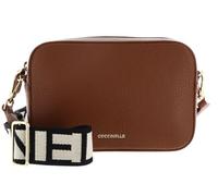 Coccinelle Pelle borsa a tracolla Tebe Crossover Bag Cognac marrone