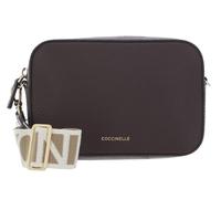 Coccinelle Pelle borsa a tracolla Tebe Crossover Bag Fondant Brown marrone scuro