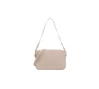 Coccinelle Tebe Borsa a spalla bianco, pelle di vacchetta grana, donna