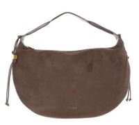Borsa a spalla Thess Suede Large Coccinelle