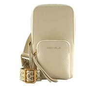Coccinelle Pelle borsa per cellulare Pixie Hi-Tech Phone Bag Blanco avorio