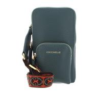 Coccinelle Pelle borsa per cellulare Pixie Hi-Tech Phone Bag Kale Green verde bosco