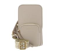 Coccinelle Pelle borsa per cellulare Pixie Hi-Tech Phone Bag Sandshell beige