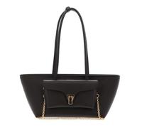 Coccinelle Pelle borsa shopper Double Beat Grained Leather Handbag Fango verde scuro