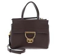 Coccinelle Pelle borsetta borsa a tracolla Arlettis Handbag Brunette marrone scuro