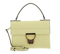 Coccinelle Pelle borsetta borsa a tracolla Arlettis Handbag Lime Wash giallo chiaro