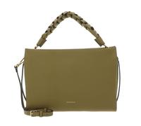 Coccinelle Pelle borsetta borsa a tracolla Boheme Grana Double Hand Bag Seagrass/Sandshell cachi