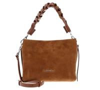 Coccinelle Pelle borsetta borsa a tracolla Boheme Handbag Suede Grainy Leather Cognac/Cognac marrone chiaro