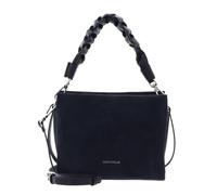 Coccinelle Pelle borsetta borsa a tracolla Boheme Handbag Suede Grainy Leather Midnight Blue blu scuro