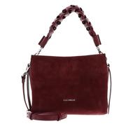 Coccinelle Pelle borsetta borsa a tracolla Boheme Handbag Suede Grainy Leather Ribes/Ribes mirtillo
