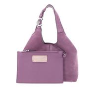 Coccinelle Pelle borsetta borsa a tracolla C-Easy Handbag Suede Jellyfish porpora