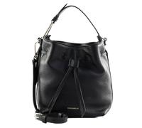 Coccinelle Pelle borsetta borsa a tracolla Malory Handbag Grained Leather Noir nero
