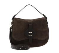 Coccinelle Pelle borsetta borsa a tracolla Mavery Suede BI Handbag Suede Leather/Micro Gra. Le. Fango/Fango verde scuro