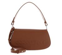 Coccinelle Pelle borsetta borsa a tracolla Myrtha Maxi Log Mini Crossbody Bag Cognac marrone