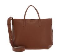 Coccinelle Pelle borsetta borsa a tracolla Rebekka Handbag Grained Leather Cognac marrone