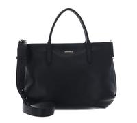 Coccinelle Rebekka Borsa a mano nero, pelle di vacchetta grana, donna