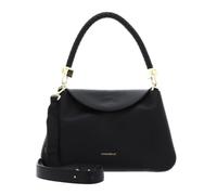 Coccinelle Pelle borsetta borsa a tracolla Tiggy Handbag Grained Leather Noir nero