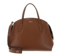 Coccinelle Pelle borsetta borsa a tracolla Tylde Calf Handbag Smooth Leather Cognac marrone