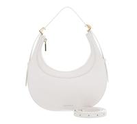 Coccinelle Pelle borsetta borsa a tracolla Whisper Grained Leather Mini Bag Blanco avorio