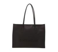 Coccinelle Myrtha Borsa shopper Vera Pelle 36 cm rosso