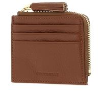 Coccinelle Pelle porta carte di credito Tassel Credit Card Holder Cognac marrone