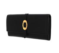 Coccinelle Pelle portafoglio Cosima Wallet Grained Leather Noir nero