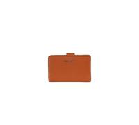 Coccinelle Pelle portafoglio Metallic Soft Mini Wallet Grained Leather Crab marrone chiaro
