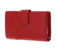 Coccinelle Pelle portafoglio Metallic Soft Mini Wallet Grained Leather Scarlet rosso