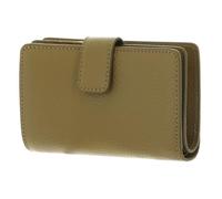 Coccinelle Pelle portafoglio Metallic Soft Mini Wallet Grained Leather Seagrass cachi